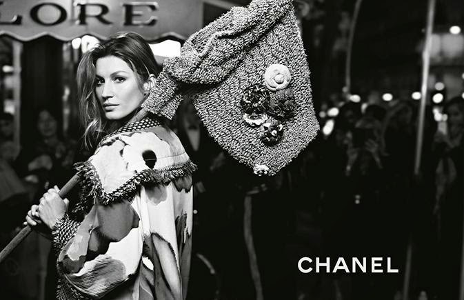 Gisele Bundchen for Chanel Campaign by Karl Lagerfeld