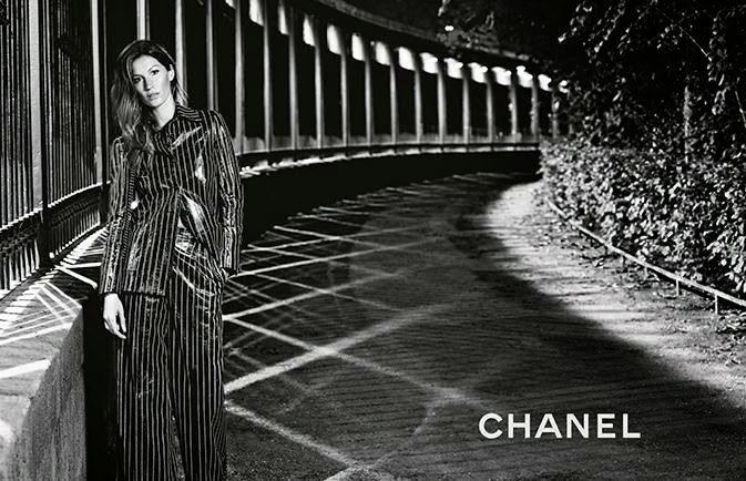 Gisele Bundchen for Chanel Campaign by Karl Lagerfeld