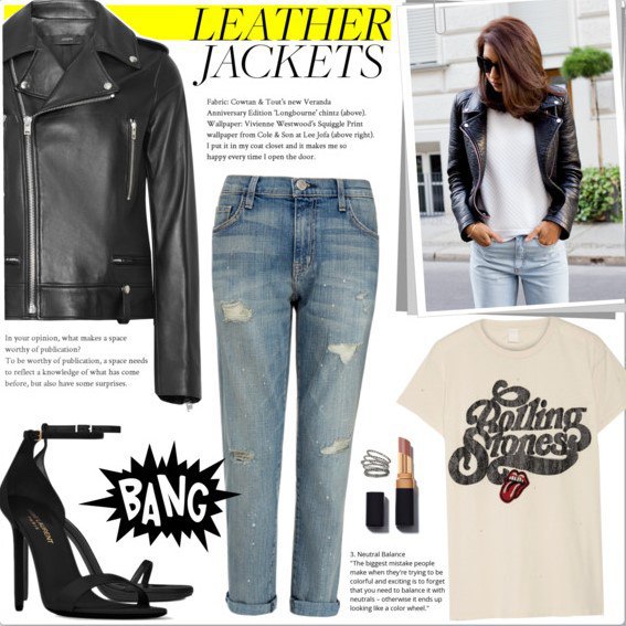 Cool-Girl Style: Кожаные куртки.