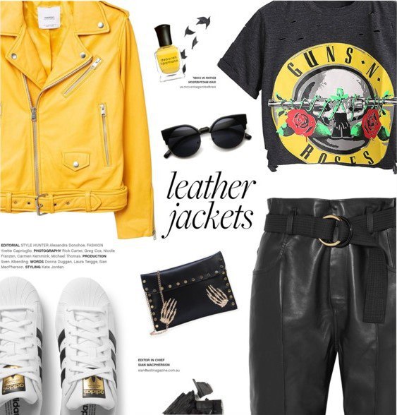 Cool-Girl Style: Кожаные куртки.