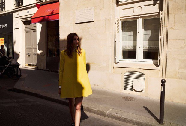 Nadja Bender for Elle France by Cedric Buchet.