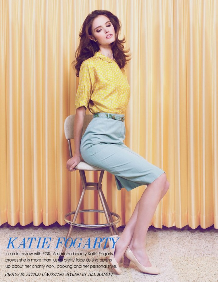 Katie Fogarty by Attilio D’Agostino. Katie Fogarty by Attilio D’Agostino.