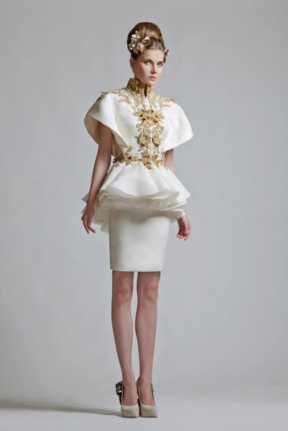 Шикарные платья Krikor Jabotian.