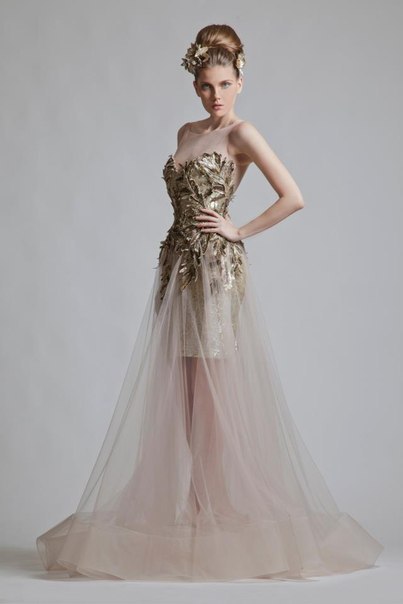 Шикарные платья Krikor Jabotian.