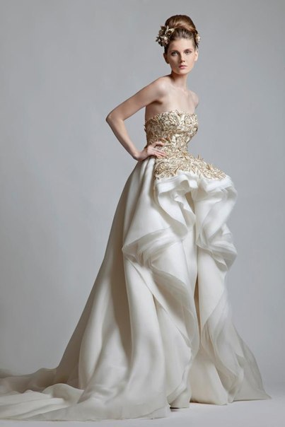 Шикарные платья Krikor Jabotian.