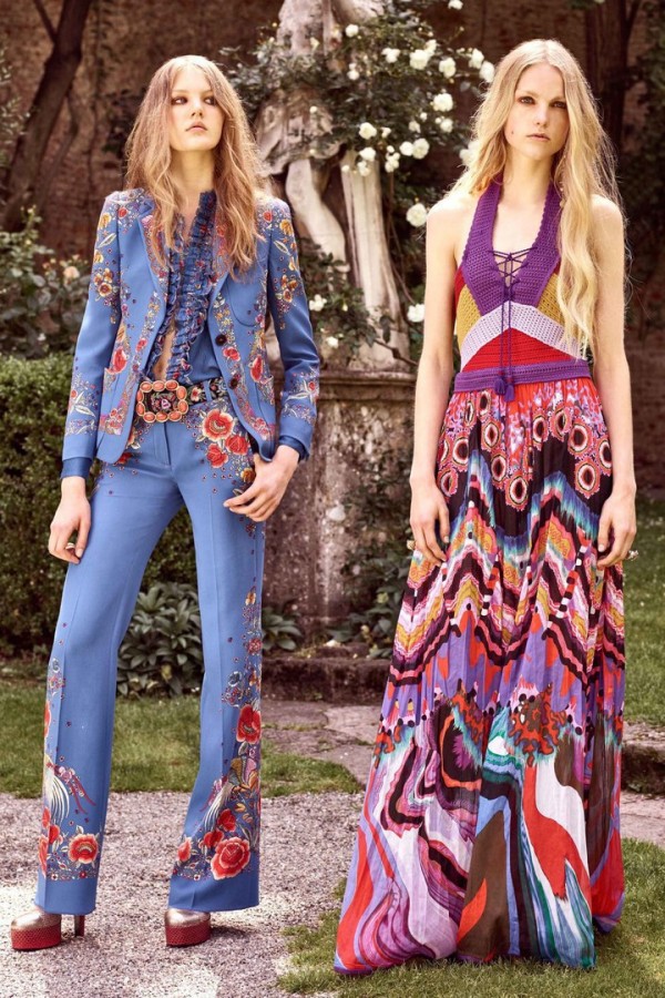 Коллекция Roberto Cavalli Resort в стиле 70-х годов.