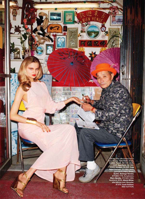 Magdalena Frackowiak by Terry Richardson.