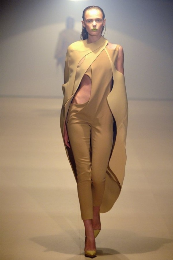 Модели коллекции Thierry Mugler.