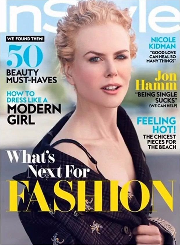 Николь Кидман в InStyle Magazine. Николь Кидман в InStyle Magazine.