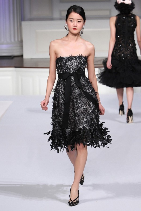 Модели коллекции Oscar De La Renta. Модели коллекции Oscar De La Renta.