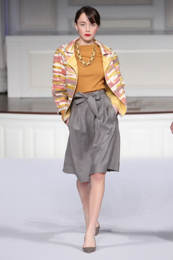 Модели коллекции Oscar De La Renta. Модели коллекции Oscar De La Renta.