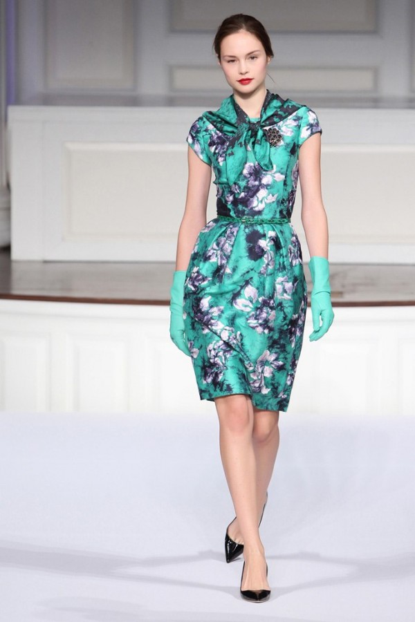 Модели коллекции Oscar De La Renta. Модели коллекции Oscar De La Renta.