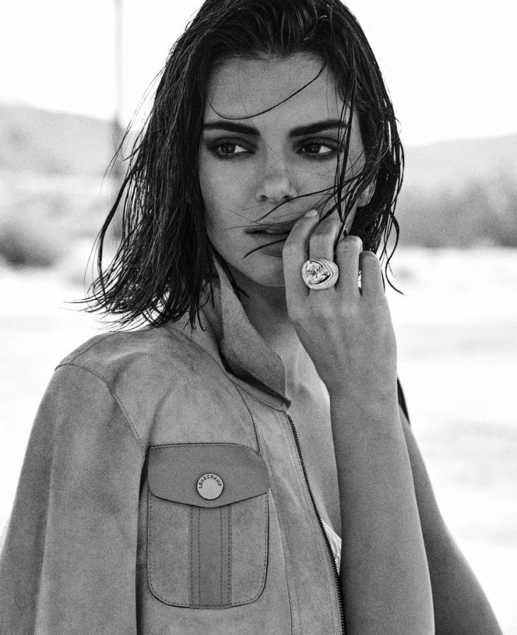 Kendall Jenner for Elle US by Chris Colls.