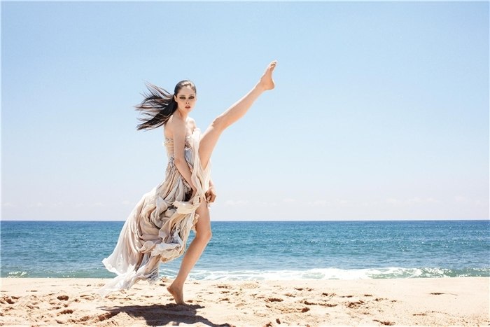 Coco Rocha by Arthur Elgort