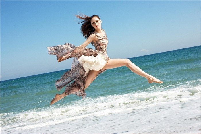 Coco Rocha by Arthur Elgort Coco Rocha by Arthur Elgort