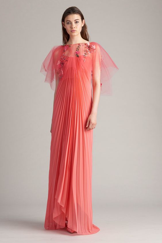 Monique Lhuillier Resort 2018.