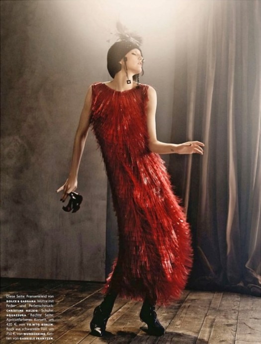 Katlin Aas в объективе Giampaolo Sgura для Vogue Германия