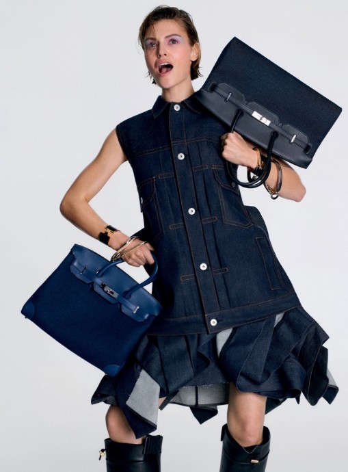 Bibi Breslin для Vogue Британия февраль 2025