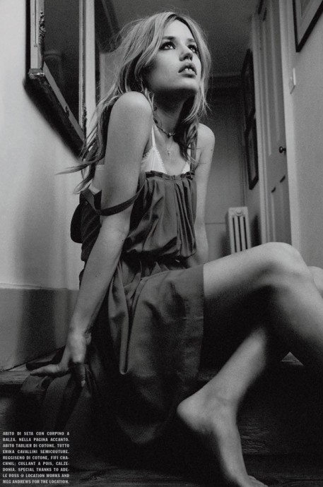 Georgia May Jagger for Vogue Italia by Yelena Yemchuk Georgia May Jagger for Vogue Italia by Yelena Yemchuk