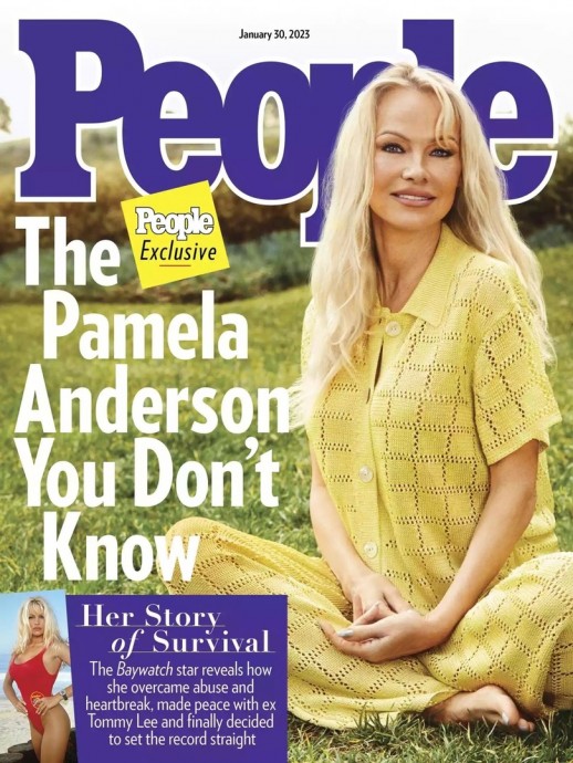 Памела Андерсон (Pamela Anderson) в фотосессии для журнала People (2023)