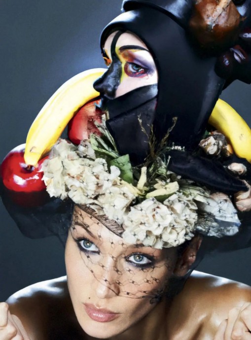 Белла Хадид (Bella Hadid) в фотосессии для журнала Vogue Italia (2023)