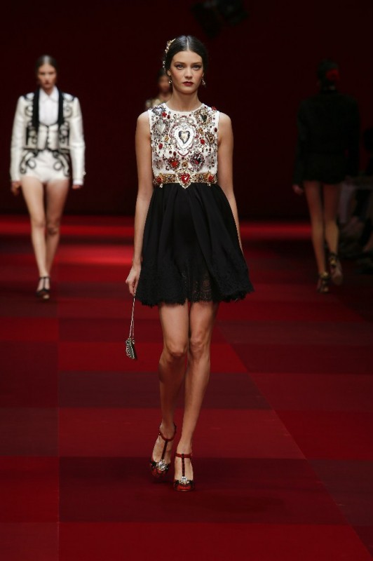 Модели коллекции Dolce&Gabbana Модели коллекции Dolce&Gabbana