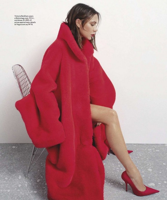 Виктория Бэкхэм (Victoria Beckham) в фотосессии для журнала Vogue Australia