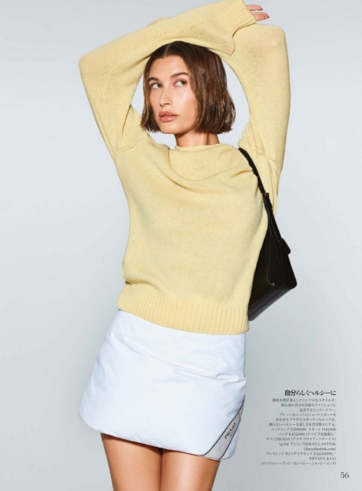 Хейли Бибер (Hailey Bieber) в фотосессии для журнала Vogue Japan (2023) Хейли Бибер (Hailey Bieber) в фотосессии для журнала Vogue Japan (2023)