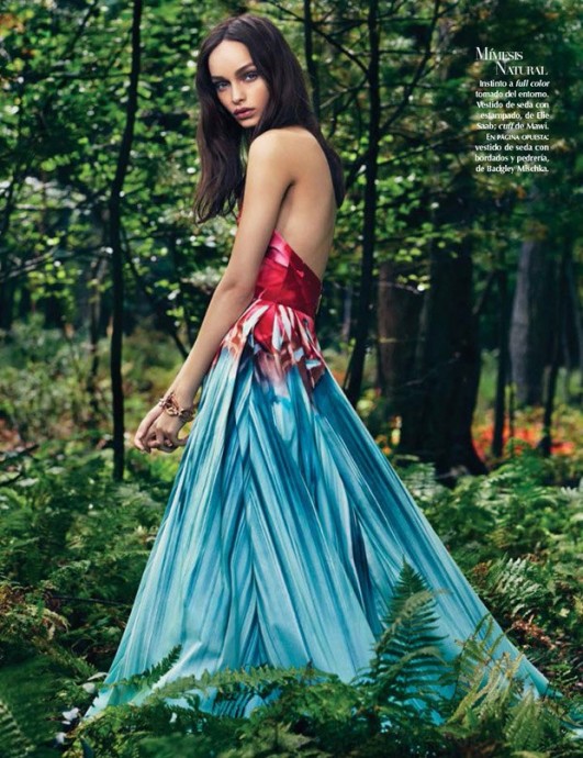 Luma Grothe for VOGUE Mexico by Michael Schwartz