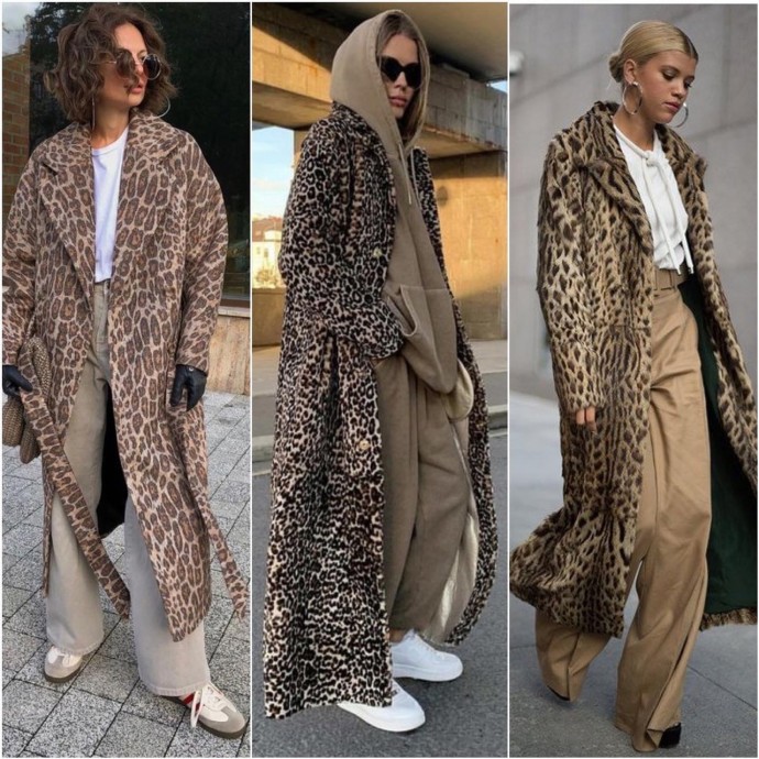 Модные леопардовые шубки