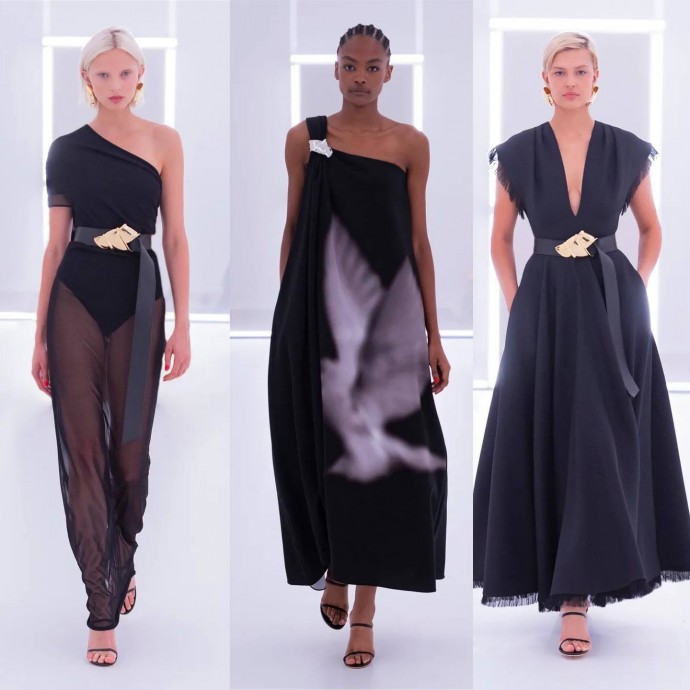 Модели коллекции Brandon Maxwell Spring 2024