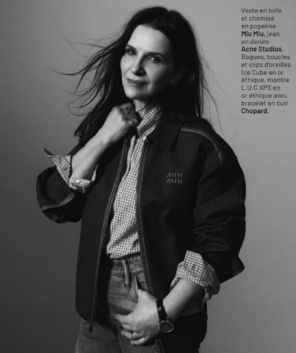 Жюльет Бинош (Juliette Binoche) в фотосессии для журнала Marie Claire France (2025) Жюльет Бинош (Juliette Binoche) в фотосессии для журнала Marie Claire France (2025)