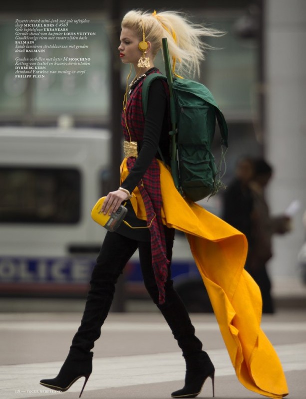 Daphne Groeneveld for VOGUE Netherlands by Hans Feurer