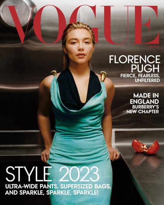 Флоренс Пью (Florence Pugh) в фотосессии для журнала Vogue US (2023)