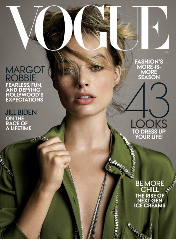 Margot Robbie for American Vogue by Inez & Vinoodh