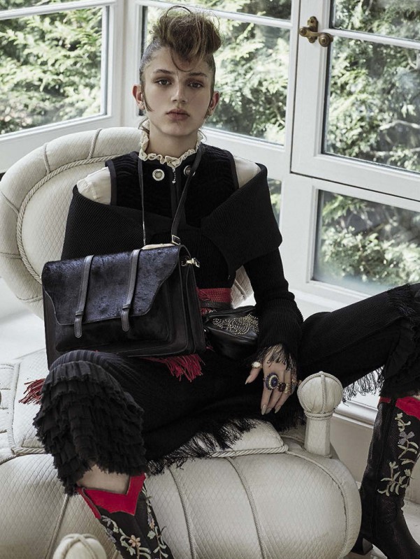 Sabina Lobova for Vogue Italia by David Dunan Sabina Lobova for Vogue Italia by David Dunan