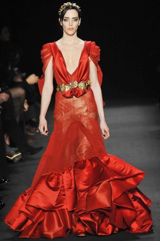 Модели коллекции Zac Posen Модели коллекции Zac Posen
