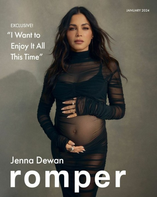 Дженна Дуан (Jenna Dewan) в фотосессии для журнала Romper (2024)