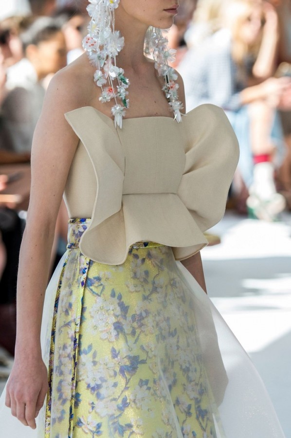 Детали коллекции Delpozo. Детали коллекции Delpozo.