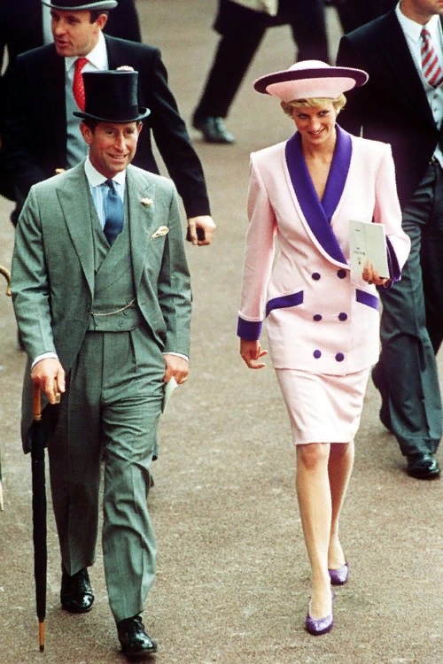 Королевский дресс-код: гардероб принцессы Дианы для Royal Ascot