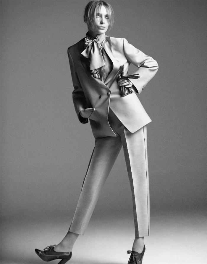 Snejana Onopka by Inez van Lamsweerde and Vinoodh Matadin