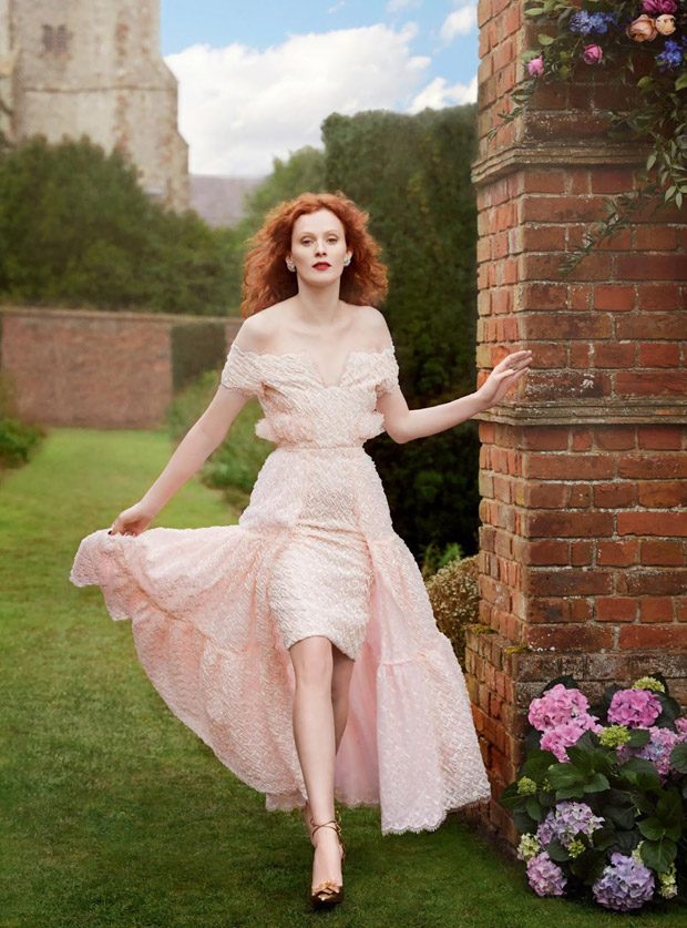 Karen Elson for Harper’s Bazaar UK by Richard Phibbs