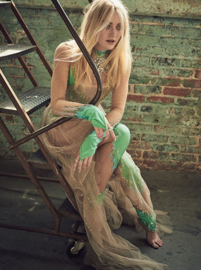 Dakota Fanning for C Magazine by Zoey Grossman