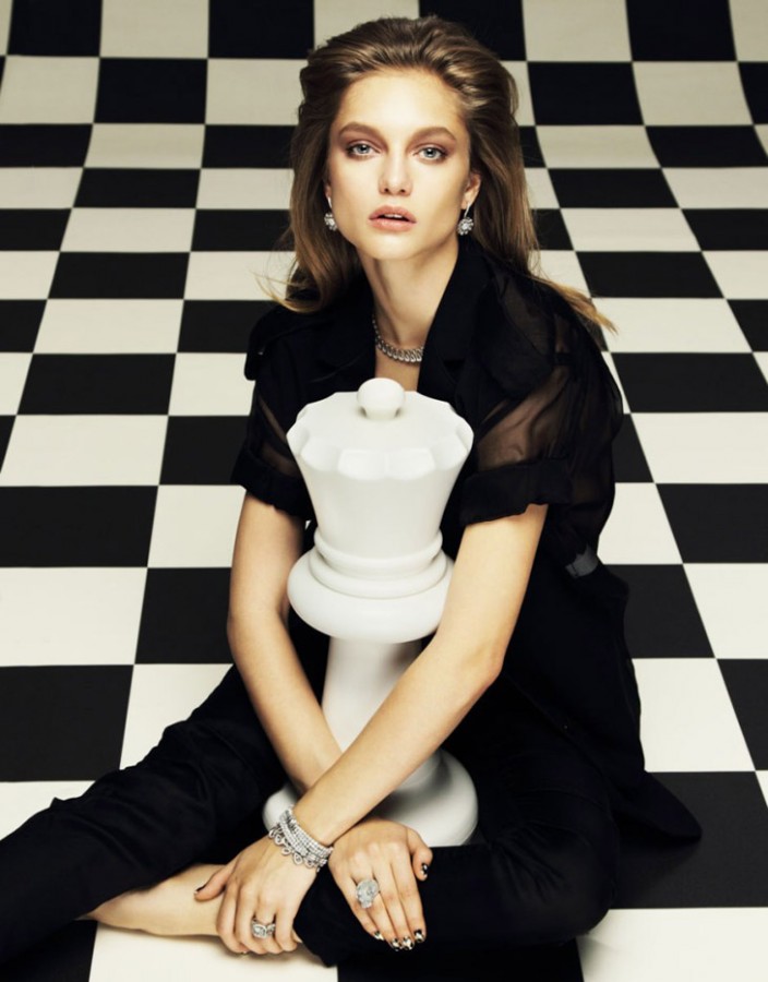 Svetlana Zakharova for Elle Russia Svetlana Zakharova for Elle Russia