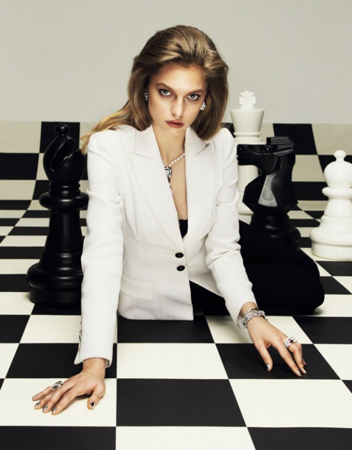 Svetlana Zakharova for Elle Russia Svetlana Zakharova for Elle Russia