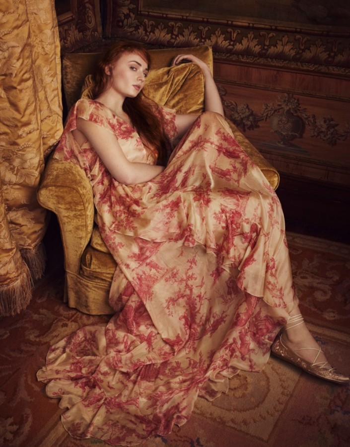 Sophie Turner for The Edit by Dima Hohlov