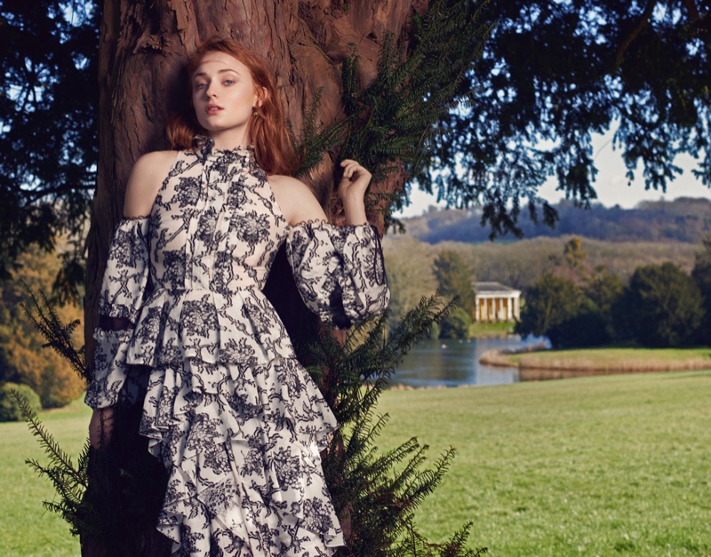 Sophie Turner for The Edit by Dima Hohlov