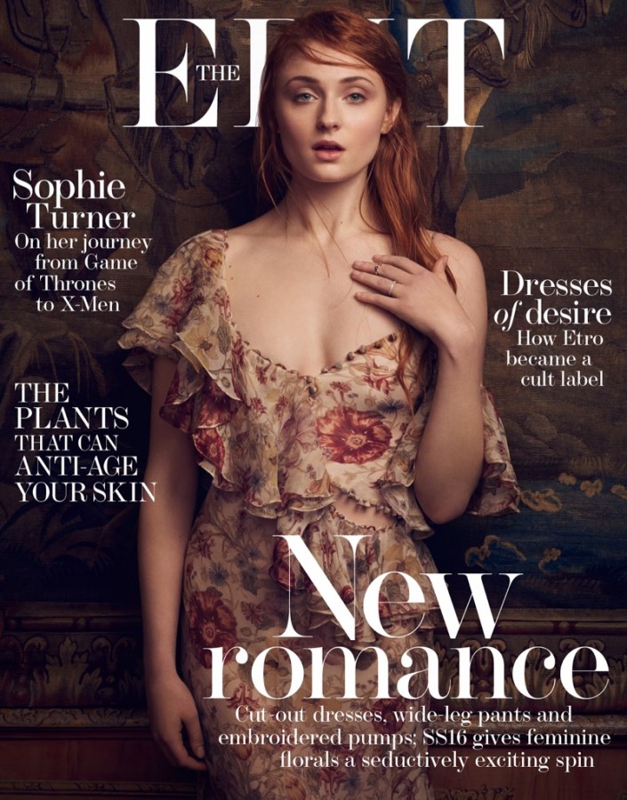 Sophie Turner for The Edit by Dima Hohlov