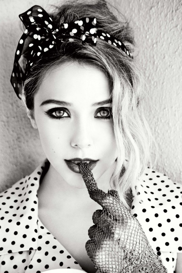 Elizabeth Olsen by Ellen von Unwerth