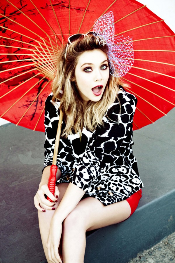 Elizabeth Olsen by Ellen von Unwerth